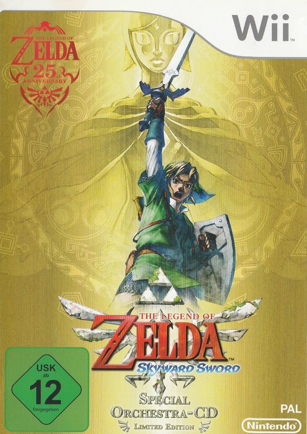 The Legend of Zelda, Skyward Sword , Special Edition, (inkl. Orchestra CD), Wii