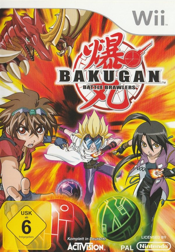 Bakugan, Battle Brawlers, Nintendo Wii