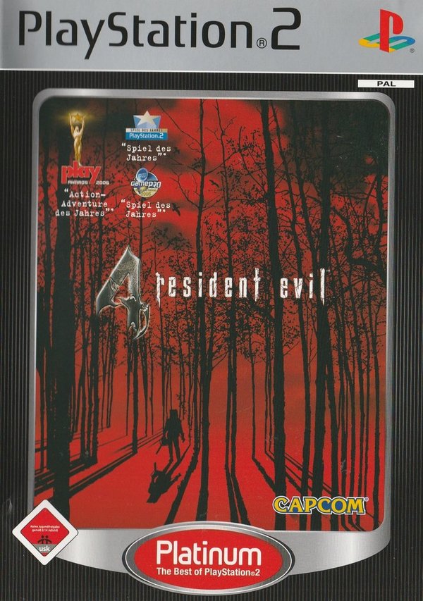 Resident Evil 4, Platinum, PS2