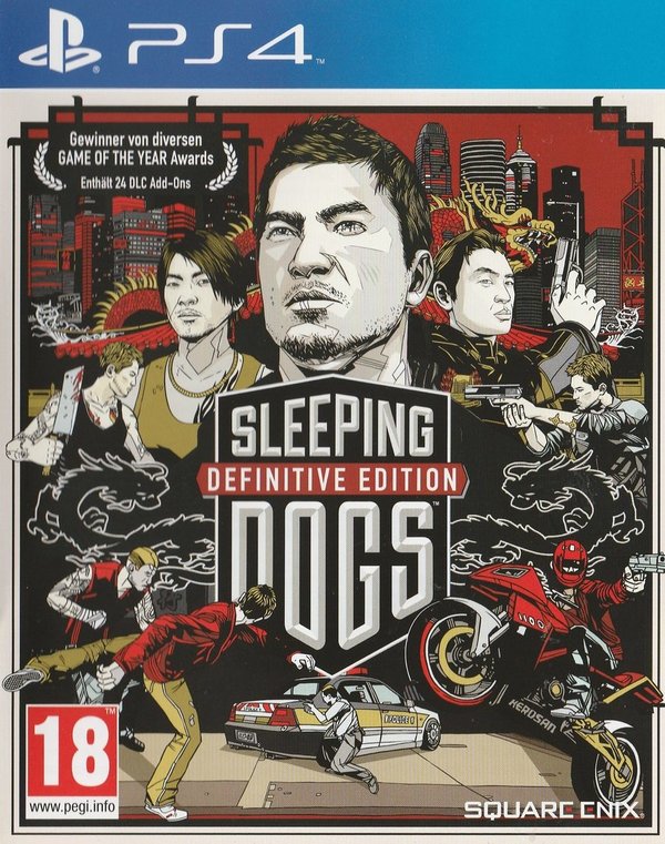 Sleeping Dogs, Definitive Edition, PS4