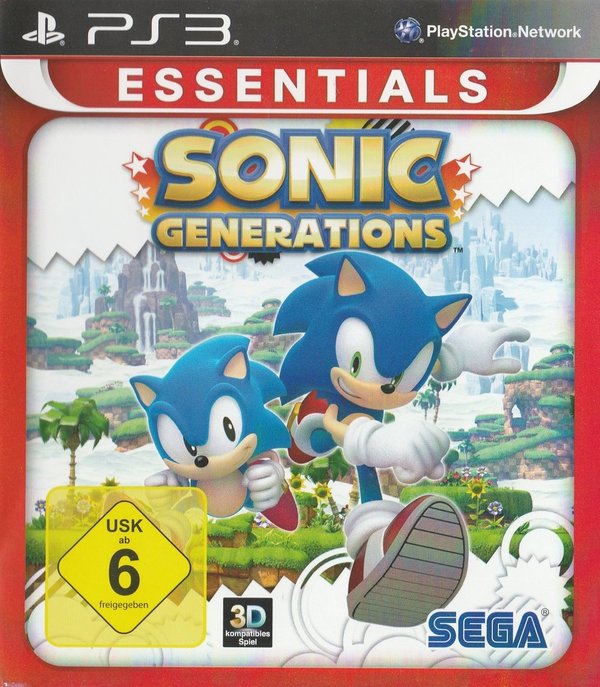 Sonic Generations, Essentials, PS3