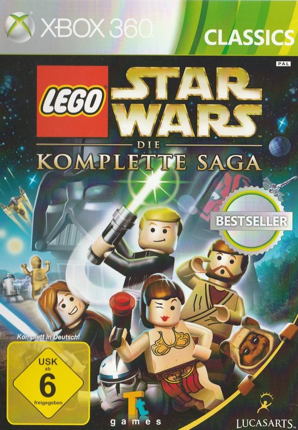 LEGO, Star Wars Die komplette Saga, Classics, Bestseller, XBox 360