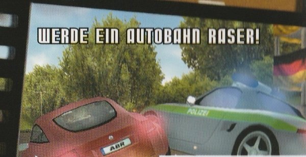 Autobahn Raser,  Das Spiel zum Film, PS2