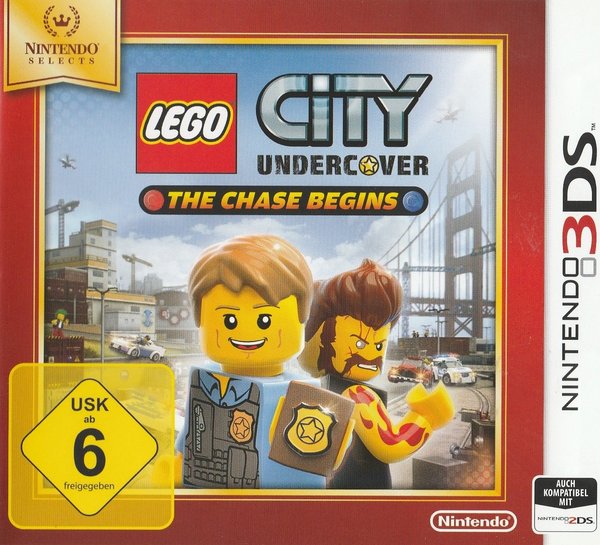 Lego City Undercover, The Chase Begins, Nintendo Selects, Nintendo 3DS