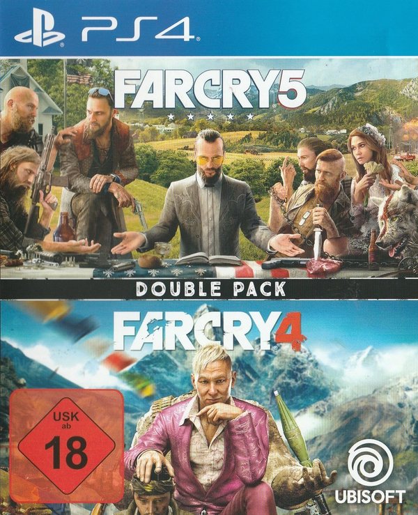 Far Cry 4 Far Cry 5 Doppelpack, PS4