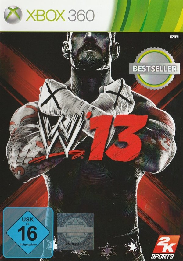 WWE 13, Bestseller, XBox 360