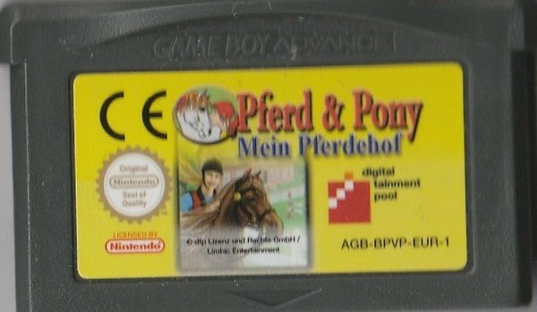 Pferd & Pony, Mein Pferdehof, Game Boy Advance