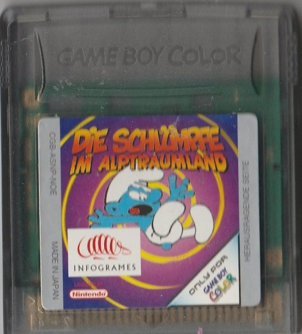 Die Schlümpfe, Im Alptraumland, Game Boy Color