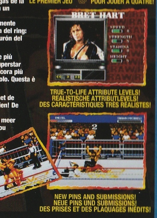 WWF Raw, Sega Mega Drive