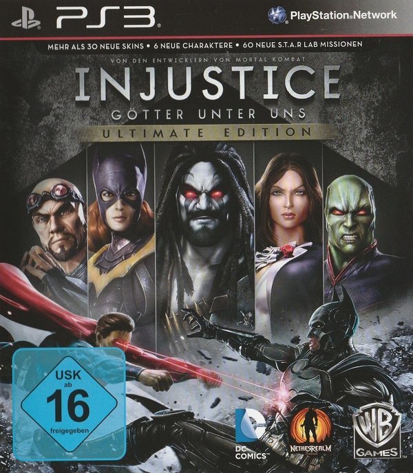 Injustice, Ultimate Edition, PS3