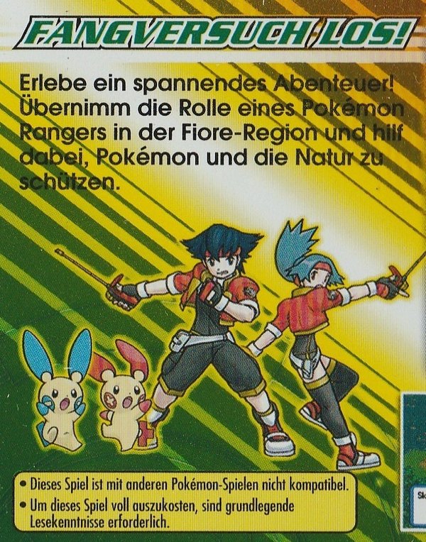 Pokemon Ranger, Nintendo DS
