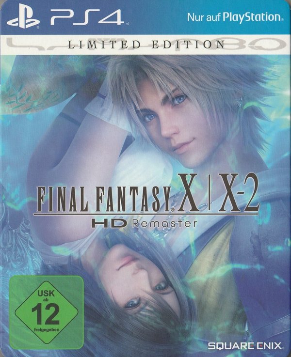 Final Fantasy X/X-2 Hd Remaster, Limited Steelbook Edition, PS4