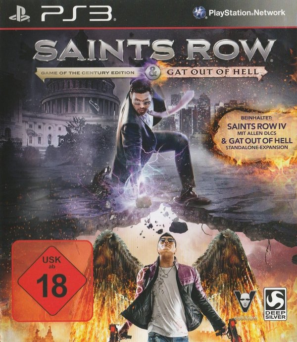 Saints Row 4,  Game of the Century Edition, Gat out of Hell, PS3