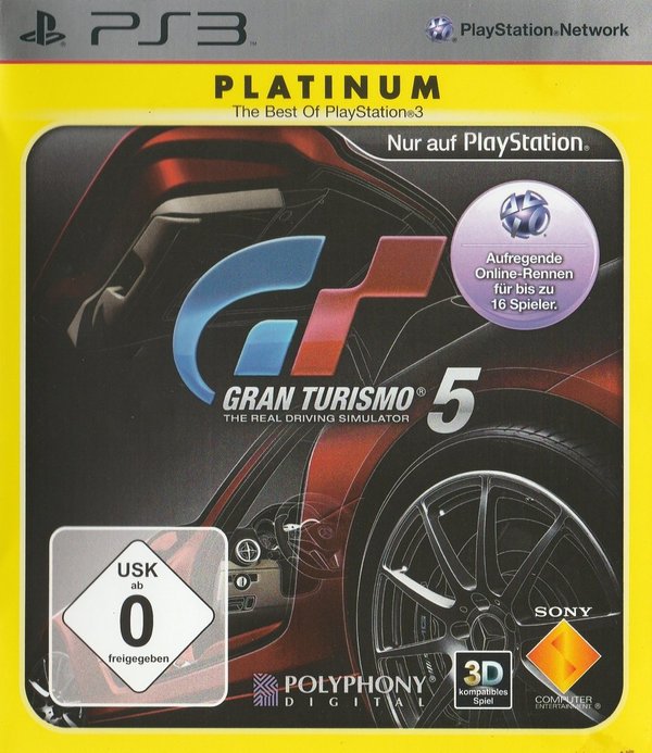 Gran Turismo, Platinum, PS3
