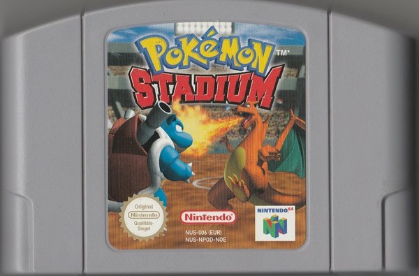 Pokémon Stadium, N64, (das Modul )