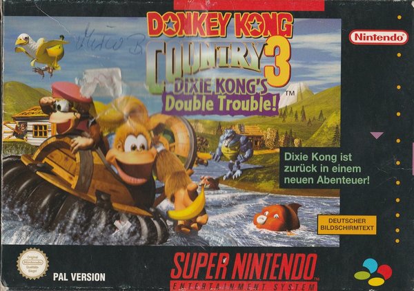 Donkey Kong Country 3 - Dixie Kong's Double Trouble,SNES