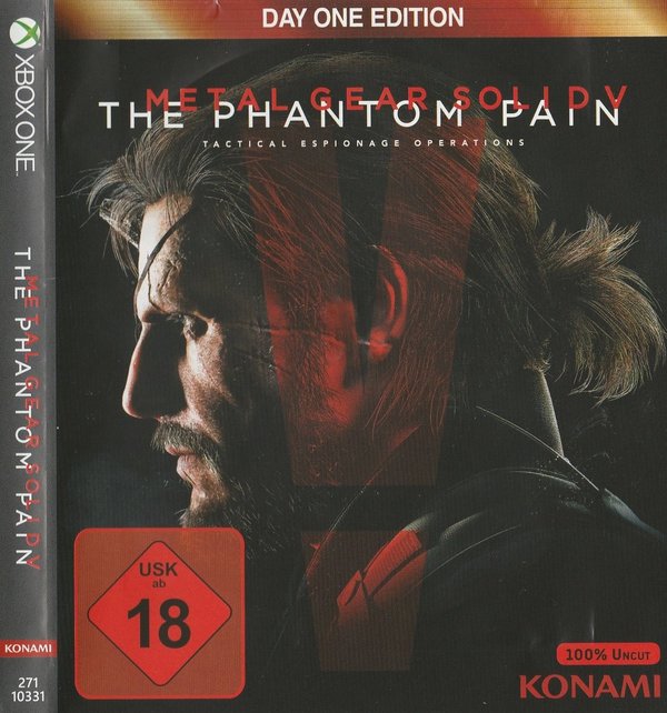 Metal Gear Solid V, The Phantom Pain, Day One Edition, XBox One