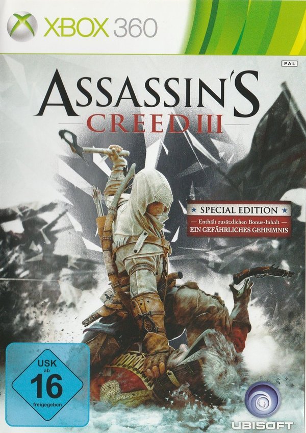 Assassin's Creed 3, Special Edition, XBox 360
