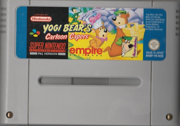 Yogi Bear's, Cartoon Capers, SNES