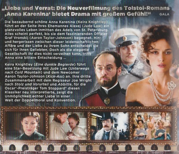 Anna Karenina, DVD