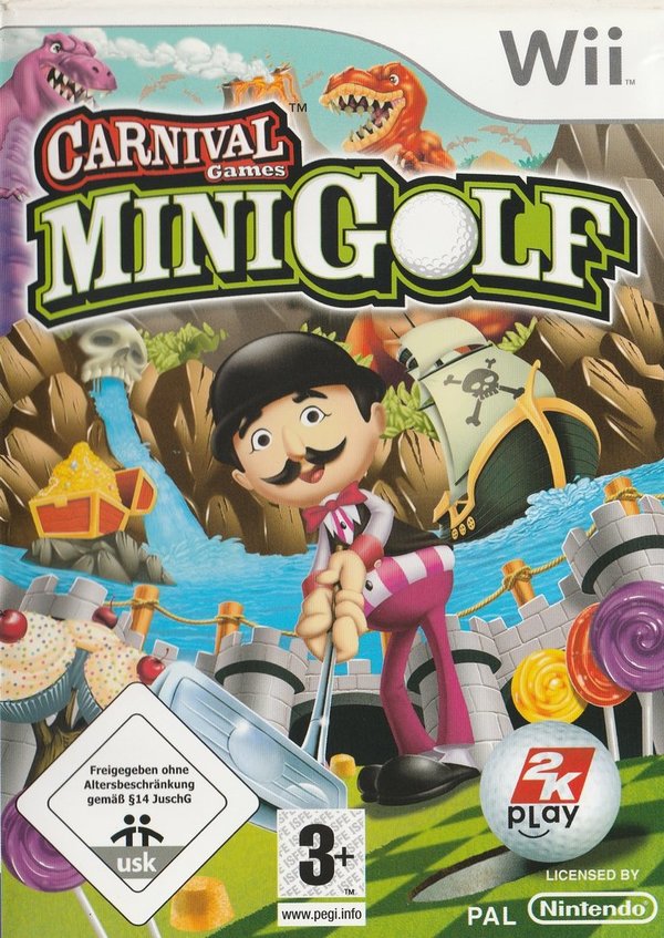Carnival Games Doppelpack, Jahrmarkt Party + Minigolf , Wii