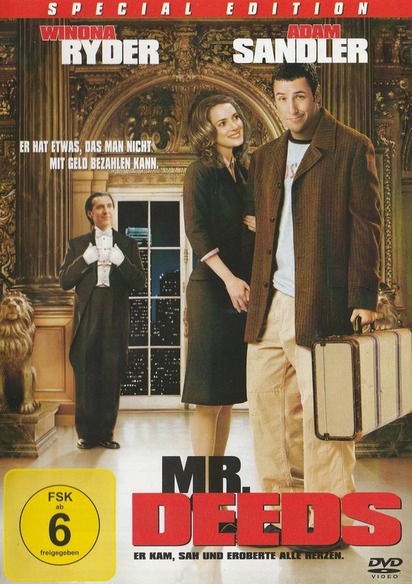 Mr. Deeds, DVD