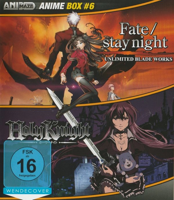 Anime Box, Fate/Stay Night & Holy Knight, Blu-Ray
