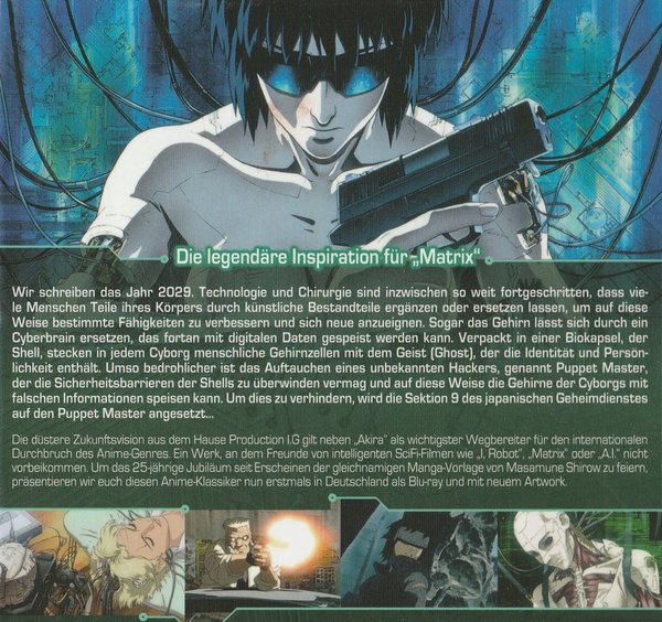 Ghost in the Shell, Blu-Ray