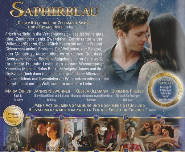 Saphirblau, Blu-ray