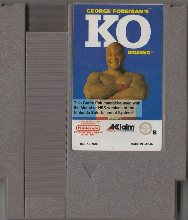 George Foreman's KO Boxing, Nintendo NES