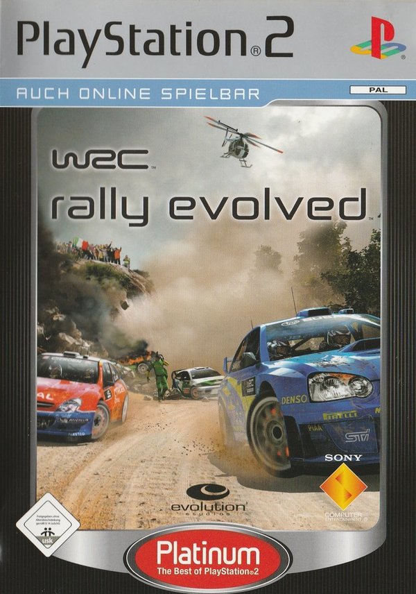 WRC, Rally Evolved, PS2