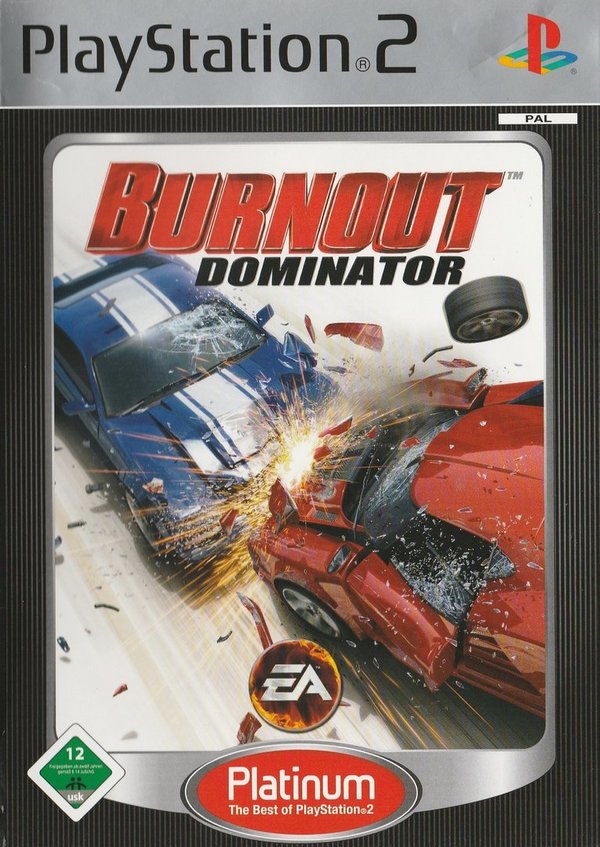 Burnout Dominator, Platinum, PS2