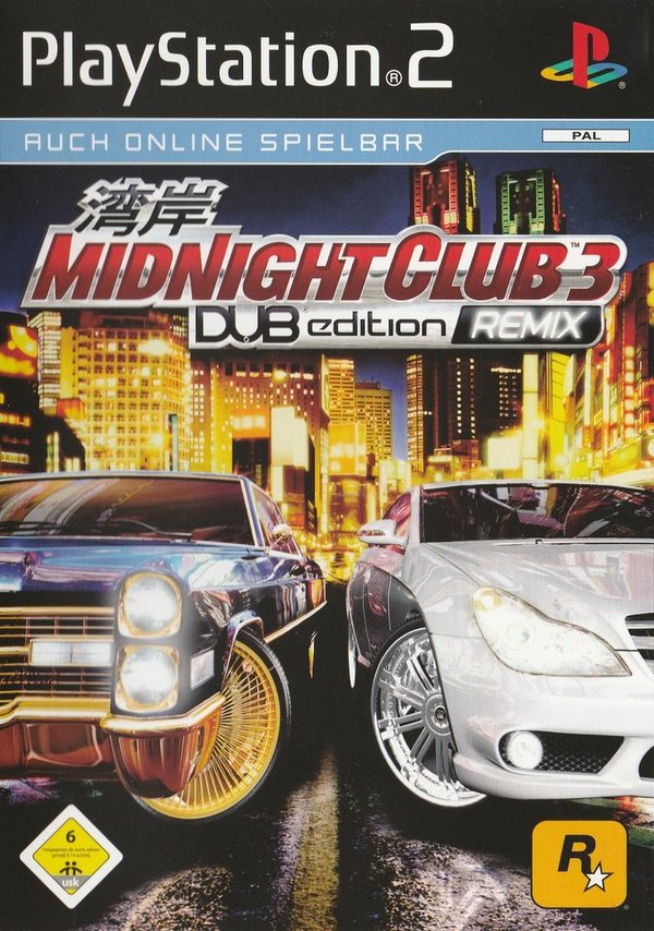 Midnight Club 3 , DUB Edition Remix, PS2