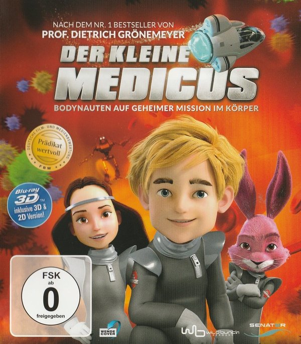 Der kleine Medicus, inkl. 2D-Version, 3D Blu-ray , Blu-ray