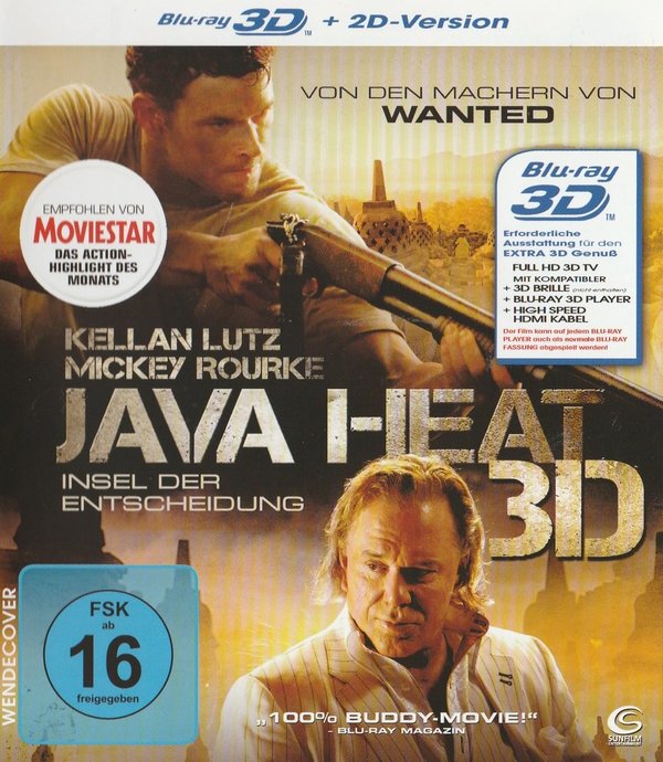 Java Heat, Insel der Entscheidung, inkl. 2D Version, Blu-ray 3D