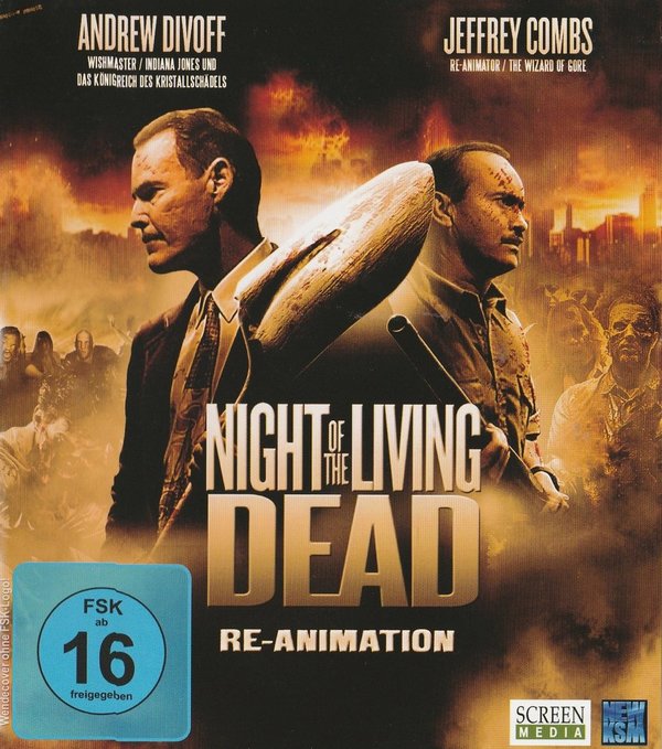 Night of the Living, Dead, Re-Animation, Blu-ray