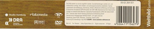 Alfons Zittelbacke, DVD