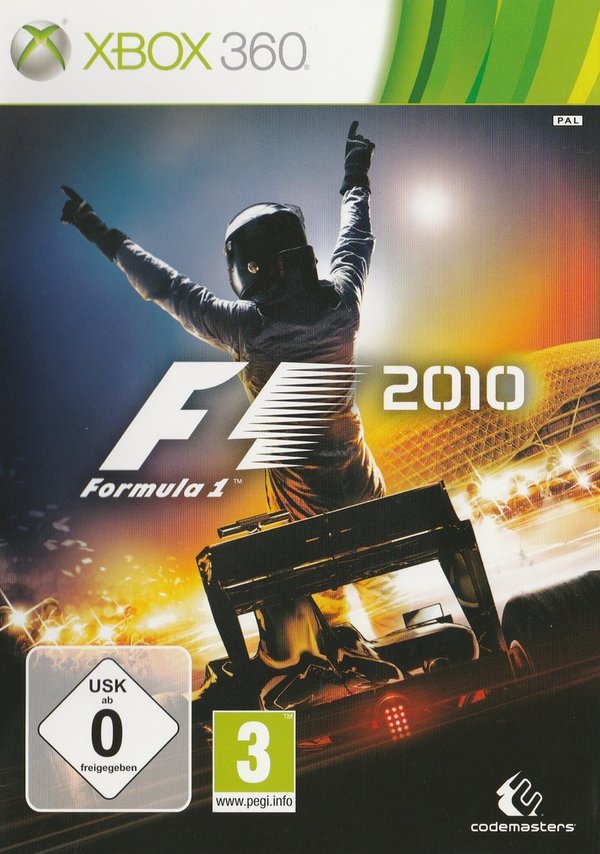 F1 2010, Formula 1, XBox 360