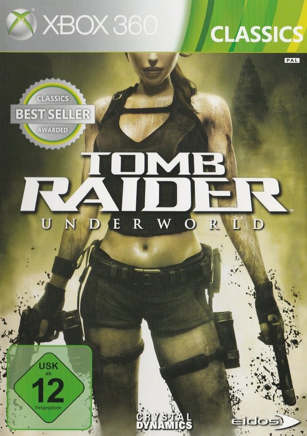 Tomb Raider Underworld, Classics, Bestseller, XBox 360