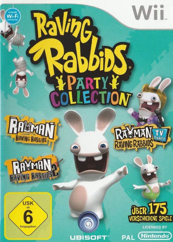 Raving Rabbids, Party Collection, Nintendo Wii