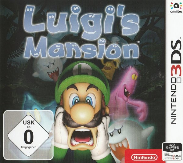 Luigi`s Mansion, Nintendo 3DS