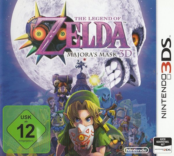 The Legend of Zelda Majora's Mask, Nintend 3DS