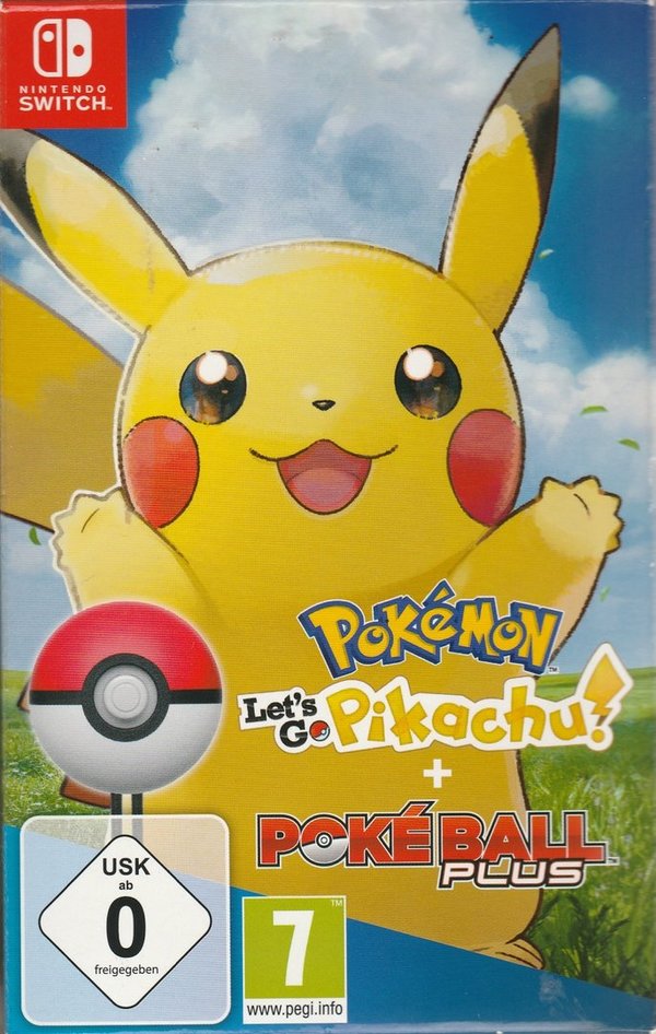 Pokémon Let’s Go, Pikachu! + Pokéball Plus, Switch