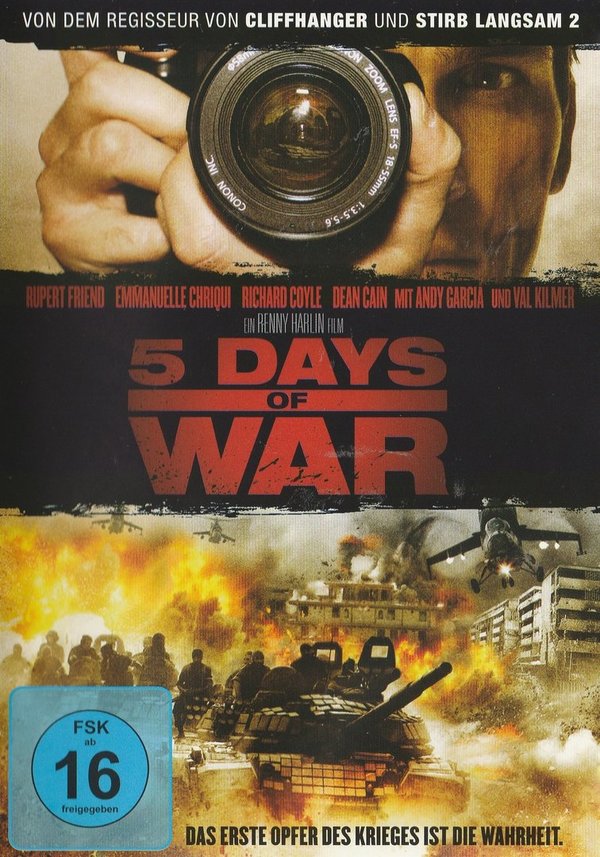 5 Days of War, DVD