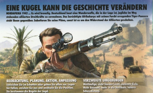 Sniper Elite 3, XBox 360