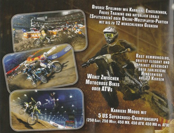 MX vs. ATV Supercross, XBox 360