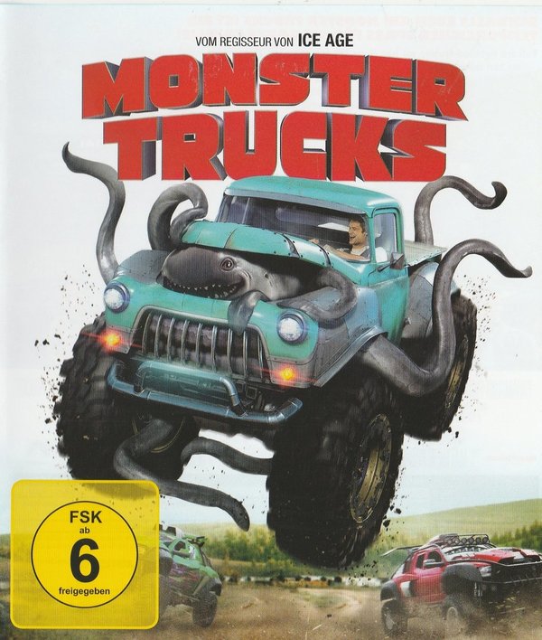 Monster Trucks, Blu-ray