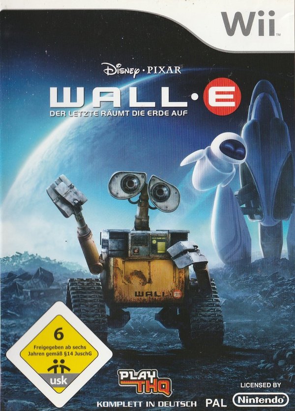 WALL-E Der Letzte räumt die Erde auf, Nintendo Wii