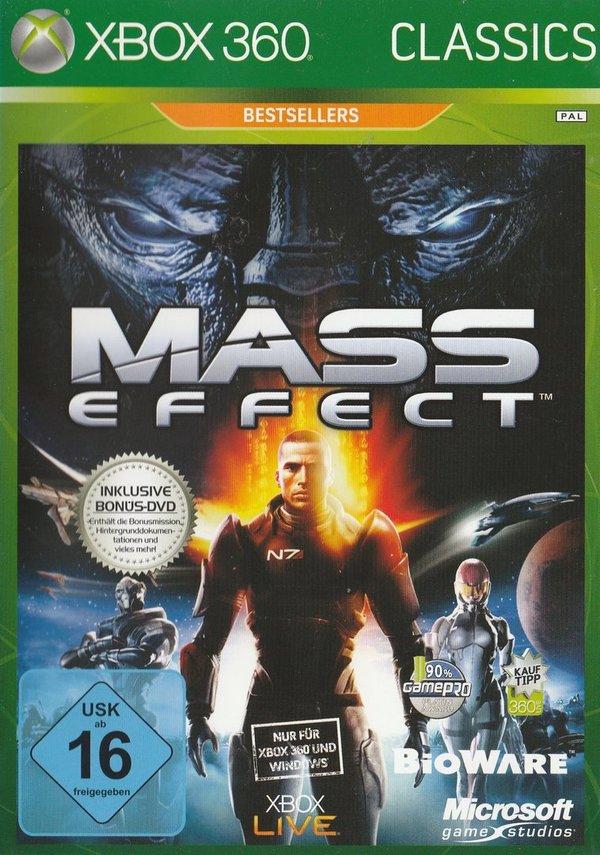 Mass Effect, XBox 360