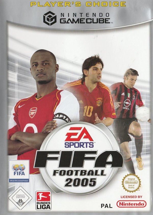 FIFA Football 2005, Player's Choice, Game Cube